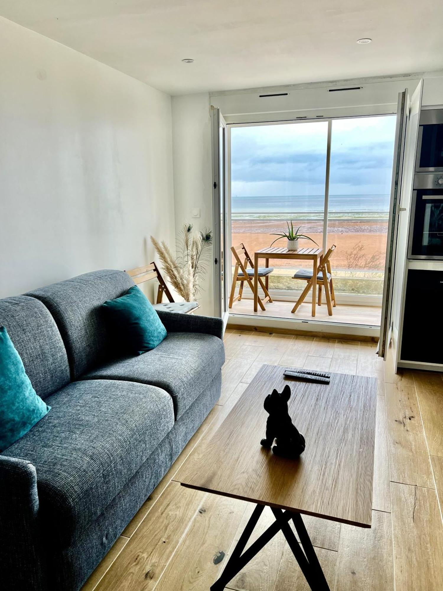Mettons Les Voiles - Appt Vue Mer Avec Loggia Bernières-sur-Mer 외부 사진